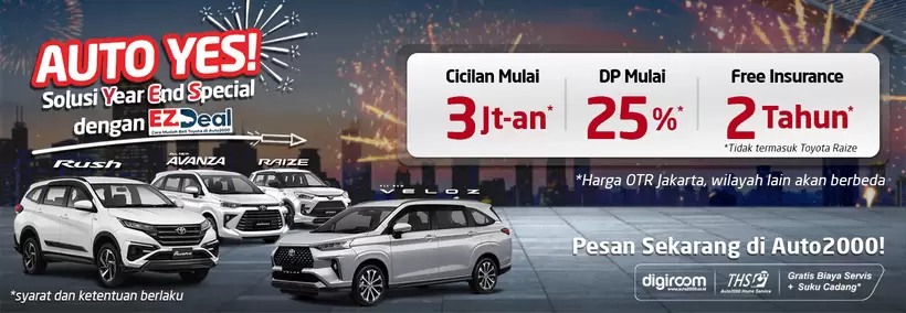 Promo Promo Toyota Akhir Tahun - Toyota Tangerang 2026