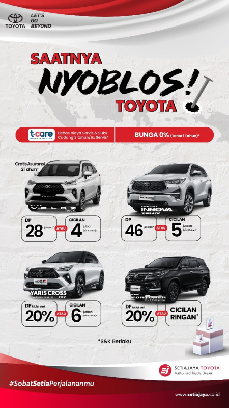 Promo Toyota tangerang